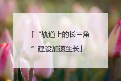 “轨道上的长三角”建设加速生长