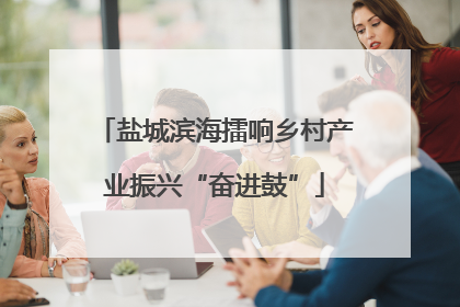 盐城滨海擂响乡村产业振兴“奋进鼓”