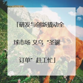 研发与创新撬动全球市场 义乌“圣诞订单”赶工忙