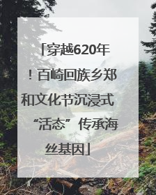 穿越620年！百崎回族乡郑和文化节沉浸式“活态”传承海丝基因