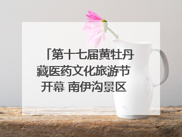 第十七届黄牡丹藏医药文化旅游节开幕 南伊沟景区重新开放