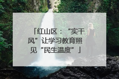 红山区：“实干风”让学习教育照见“民生温度”
