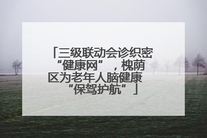 三级联动会诊织密 “健康网”，槐荫区为老年人脑健康 “保驾护航”