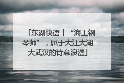 东湖快语丨“海上钢琴师”，属于大江大湖大武汉的诗意浪漫