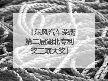 东风汽车荣膺第二届湖北专利奖三项大奖