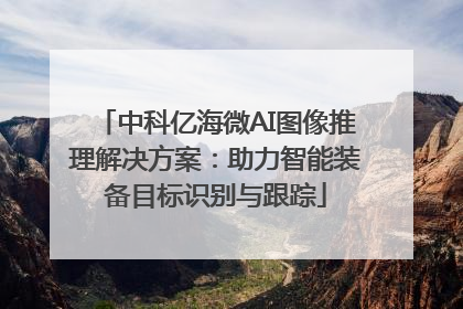 中科亿海微AI图像推理解决方案：助力智能装备目标识别与跟踪