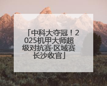 中科大夺冠！2025机甲大师超级对抗赛·区域赛长沙收官