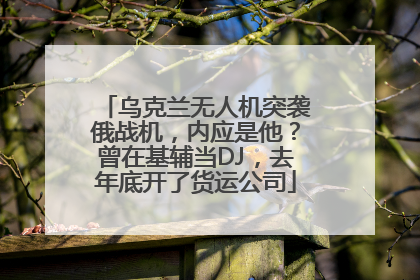乌克兰无人机突袭俄战机,内应是他?曾在基辅当DJ,去年底开了货运公司