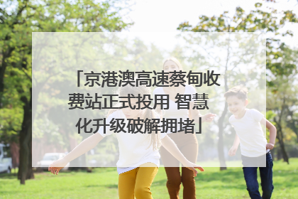 京港澳高速蔡甸收费站正式投用 智慧化升级破解拥堵