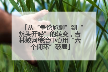 从“争论尬聊”到“炕头开唠”的转变，吉林蛟河综治中心用“六个闭环”破局