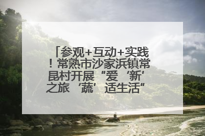参观+互动+实践！常熟市沙家浜镇常昆村开展“爱‘新’之旅‘蔬’适生活”参观学习活动