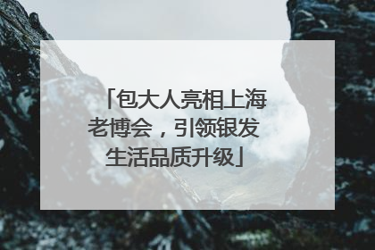 包大人亮相上海老博会，引领银发生活品质升级