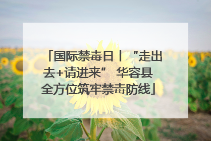 国际禁毒日丨“走出去+请进来” 华容县全方位筑牢禁毒防线