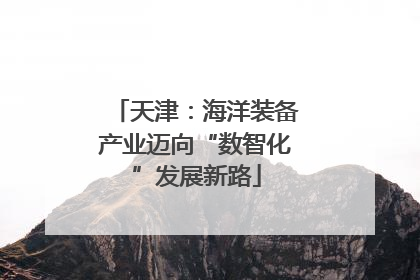 天津：海洋装备产业迈向“数智化”发展新路