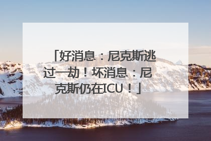 好消息：尼克斯逃过一劫！坏消息：尼克斯仍在ICU！