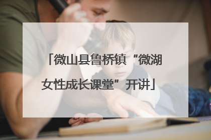 微山县鲁桥镇“微湖女性成长课堂”开讲