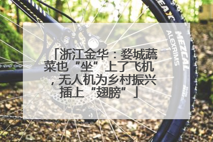 浙江金华：婺城蔬菜也“坐”上了飞机，无人机为乡村振兴插上“翅膀”