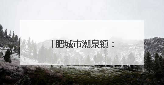 肥城市潮泉镇：农文旅融合绘就乡村振兴新画卷