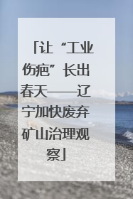 让“工业伤疤”长出春天——辽宁加快废弃矿山治理观察