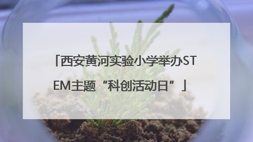 西安黄河实验小学举办STEM主题“科创活动日”