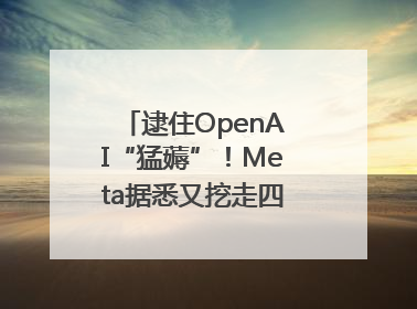 逮住OpenAI“猛薅”！Meta据悉又挖走四位知名研究人员