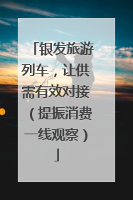 银发旅游列车，让供需有效对接（提振消费一线观察）