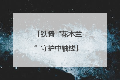 铁骑“花木兰”守护中轴线