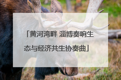 黄河湾畔 淄博奏响生态与经济共生协奏曲