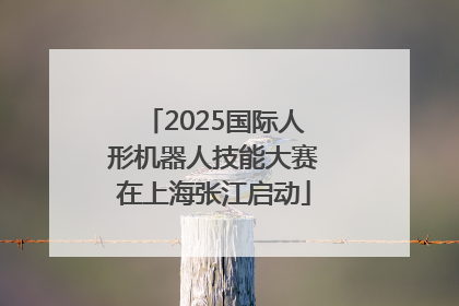 2025国际人形机器人技能大赛在上海张江启动