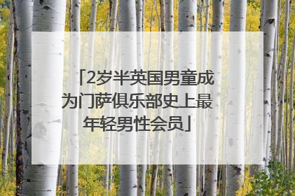 2岁半英国男童成为门萨俱乐部史上最年轻男性会员